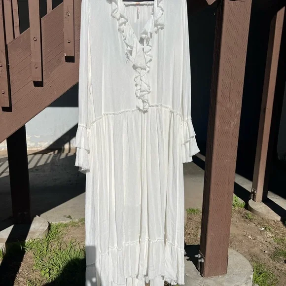 Free People Long Steeve Maxi Drees - Picture 6 of 10